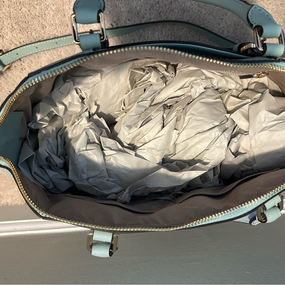 NWOT Sage Green Michael Kors Large Ciara messenger crossbody satchel - Picture 6 of 8